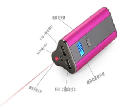 मोबाइल फोन / कार 5 वी मोबाइल पावर एलईडी 7800mAh के साथ की आपूर्ति