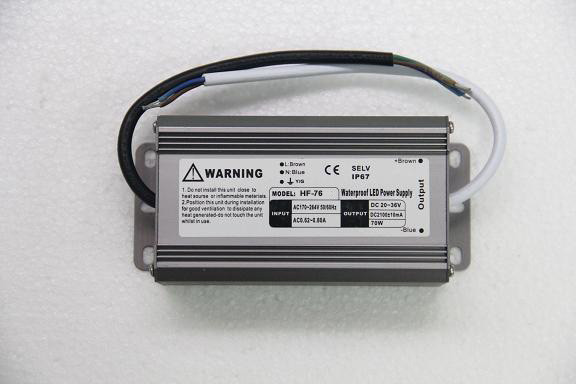 Alimentazione elettrica costante della corrente LED della lampada 2100mA del LED 220v EN55015, alimentazione elettrica all'aperto del LED
