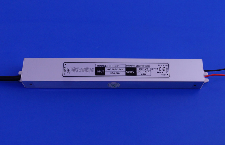 12 โวลต์ 40w Led แรงดันคงที่ไดร์เวอร์ / ไฟ LED Strip แหล่งจ่ายไฟ