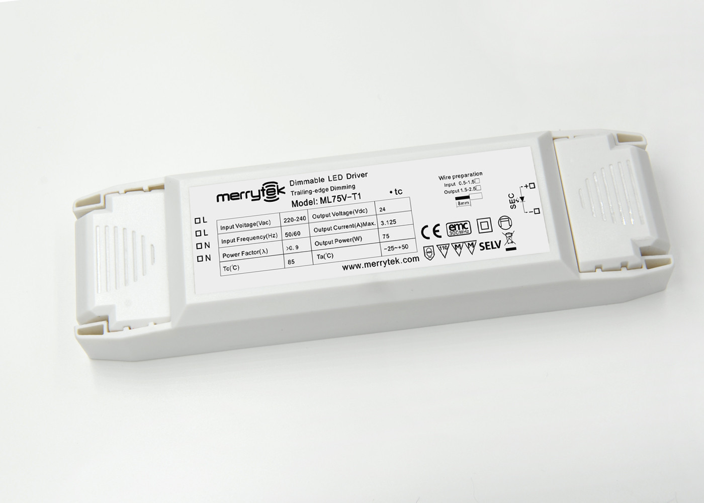 Driver costante non della luce di striscia del driver LED di tensione LED della luce intermittente 24V