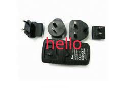 KTEC UE, Reino Unido, U.S., CH, AU plug 8V - 12V DC, 100V - 240V AC Universal USB Power Adapter