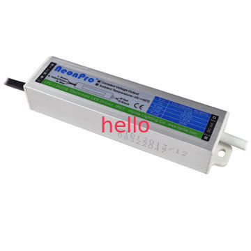20W 12V tahan air konstan tegangan Dipimpin sopir dipimpin power supply untuk modul dipimpin dengan SAA