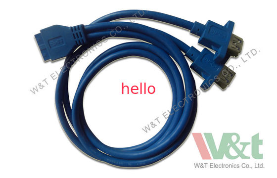 USB 데이타 전송 케이블 직접 적이고/철회 가능한 케이블에 안녕 속도 USB 2.0 A