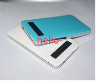 Red Blue Pink Putih Hijau 5V Mobile Power Supply, 4000mAh Power Bank